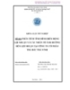 Phân tích tình hình biến động lợi nhuận tại Công ty cổ phần Trà Bắc - Trà Vinh