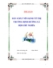 Tiểu luận "Bản chất nền kinh tế thị trường định hướng xã hội chủ nghĩa"