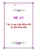 Đề án "Vân Long một điểm đến du lịch hấp dẫn”