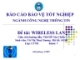 Báo cáo tốt nghiệp: Wireless LAN