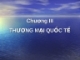 Thương mại quốc tế