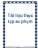 Tài liệu thực tập sư phạm