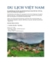 Du lịch Việt Nam