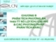 Phân tích phương án teo tỷ lợi ích / chi phí & các phương pháp phân tích khác