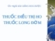 THUỐC ĐIỀU TRỊ HO THUỐC LONG ĐỜM