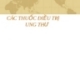 CÁC THUỐC ĐIỀU TRỊ UNG THƯ