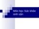 Sức khỏe sinh sản