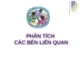 PHÂN TÍCH CÁC BÊN LIÊN QUAN