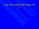 Lập trình hướng đối tượng với C++