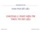 CHƯƠNG 2. PHÁT HIỆN TRI THỨC TỪ DỮ LIỆU