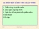C0: NHẬP MÔN VỀ MÁY TÍNH VÀ LẬP TRÌNH
