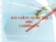 Bài giảng quản trị học - Chương IV: Chức năng hoạch định