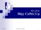 Bài giảng máy công cụ - Chương 1: Tạo hình bề mặt và cấu trúc động học máy cắt kim loại