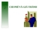 Chương 2: Chi phí và giá thành
