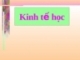 kinh tế học - Chương I: Kinh tế học Vi mô và những vấn đề kinh tế cơ bản của doanh nghiệp