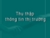 Thu thập thông tin thị trường