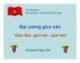 Bài giảng bộ môn Sốt rét - Kí sinh trùng và côn trùng: Đại cương giun sán - TS. Nguyễn Ngọc San (Học viện Quân y)