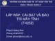 Bài giảng Lắp ráp, cài đặt và bảo trì máy tính: Chương 0 - Phạm Hoàng Sơn