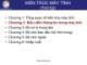 Bài giảng Kiến trúc máy tính: Chương 2 - Phạm Hoàng Sơn