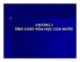 Bài giảng Quản lý môi trường ao nuôi thủy sản - Chương 4: Tính chất hóa học của nước