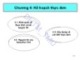 Bài giảng Quản trị thực phẩm và đồ uống (Food and beverage management) - Chương 4: Kế hoạch thực đơn