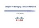 Lecture CCNA Security - Chapter 9: Managing a Secure Network