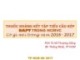 Bài giảng Thuốc kháng kết tập tiểu cầu kép Dapt trong hội chứng mạch vành cấp: Có gì mới trong năm 2016-2017 – PGS.TS. Hồ Thượng Dũng