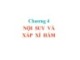 Bài giảng Phương pháp tính - Chương 4: Nội suy và xấp xỉ hàm