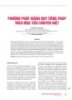 Phương pháp giảng dạy tiếng Pháp theo mục tiêu chuyên biệt
