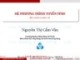 Bài giảng Phương pháp tính: Hệ phương trình phi tuyến - Nguyễn Thị Cẩm Vân