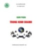 Bài giảng Đàm phán trong kinh doanh
