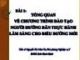 Bài giảng Chương trình Đào tạo người hướng dẫn thực hành lâm sàng cho điều dưỡng mới - Bài 1: Tổng quan về Chương trình Đào tạo người hướng dẫn thực hành lâm sàng cho điều dưỡng mới (Bệnh viện Đa khoa tỉnh Bình Định)