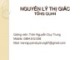 Bài giảng Nguyên lý thị giác - Tổng quan
